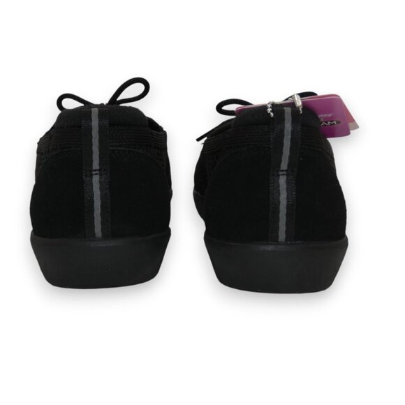 NWT Skechers Stretch Fit Black Sneakers Air-Cooled Memory Foam Womens 8.5 - Picture 3 of 14